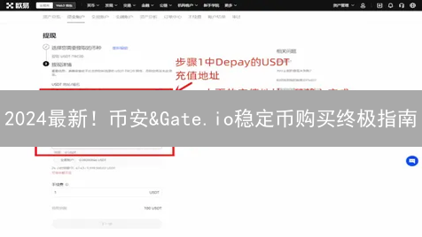 2024最新！币安&Gate.io稳定币购买终极指南：哪个平台更划算？