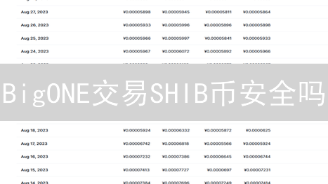 BigONE交易SHIB币安全吗？深度分析与风险提示！