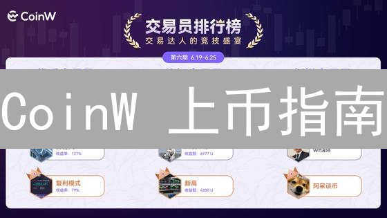 CoinW 上币指南：掘金潜力币，速领财富密码！